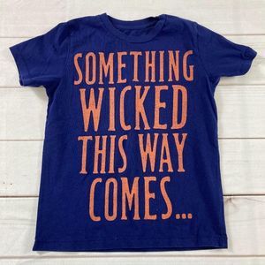 Peek Shakespeare Something Wicked This Way Comes Macbeth Quote T-Shirt Size M